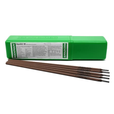 Rockmount Research And Alloys Apollo B, 14" Stick Electrode for Dissimilar Steels or as Hardfacing Underlay, 5/32" Dia., 11lb 1015